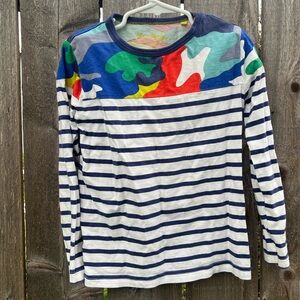 6-7y Mini Boden Long Sleeve Tee EUC